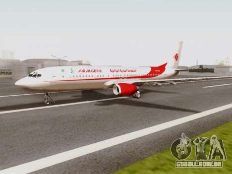 Boeing 737-800 Air Algerie para GTA San Andreas