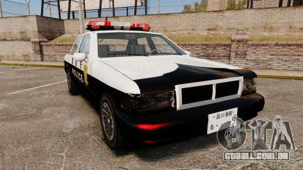 GTA SA Japanese Police Cruiser [ELS] para GTA 4