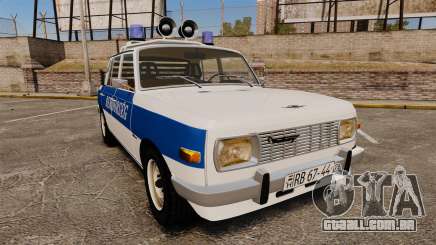 Wartburg 353w Deluxe Hungarian Police para GTA 4