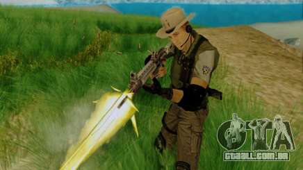 Resident Evil Apocalypse S.T.A.R.S. Sniper Skin para GTA San Andreas