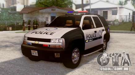 Chevrolet TrailBlazer Police para GTA San Andreas
