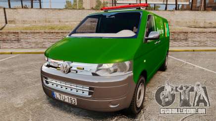 Volkswagen Transporter T5 Hungarian Post [ELS] para GTA 4