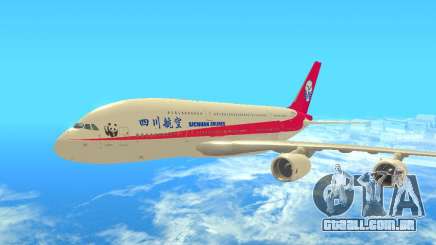 Airbus  A380-800 Sichuan Airlines para GTA San Andreas