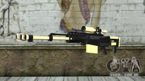 Golden Sniper Rifle para GTA San Andreas
