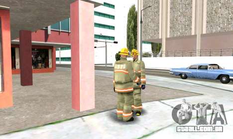 Fogo station em Los Santos para GTA San Andreas