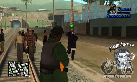 C-HUD Tawi Detka para GTA San Andreas