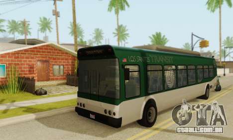 O trânsito de Ônibus из GTA 5 para GTA San Andreas