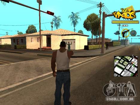 Vagos Gang HUD para GTA San Andreas