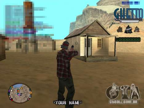 C-Hud Ghetto para GTA San Andreas