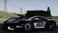 Lamborghini Aventador LP 700-4 Police para GTA San Andreas