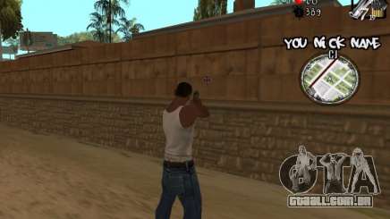 C-HUD by San4os para GTA San Andreas