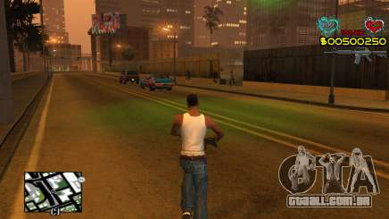 C-HUD New Liberia para GTA San Andreas