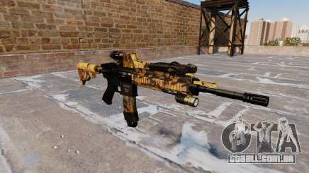 Automatic rifle Colt M4A1 Queda Camos para GTA 4