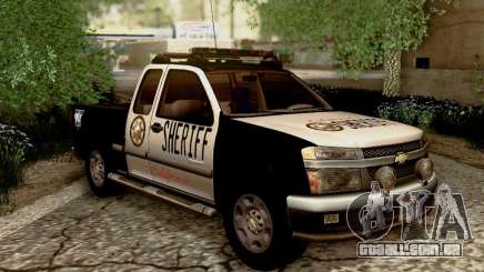 Chevrolet Colorado Sheriff para GTA San Andreas