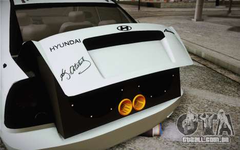 Hyundai Polis TR para GTA San Andreas