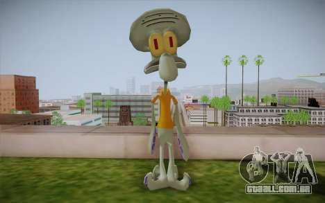 Squidward Tentacles para GTA San Andreas