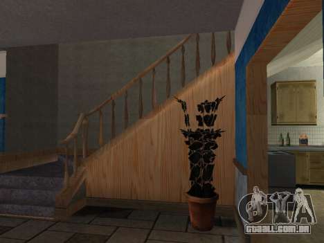 O novo interior da casa do CJ para GTA San Andreas