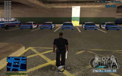 C-HUD by Miki para GTA San Andreas