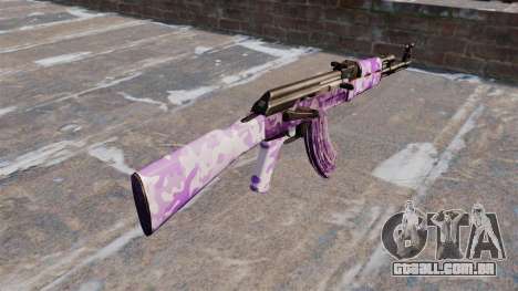 A AK-47 camo Roxo para GTA 4