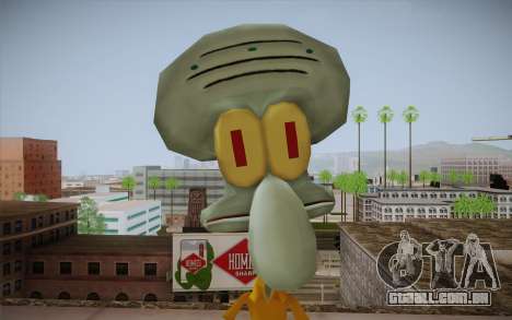 Squidward Tentacles para GTA San Andreas