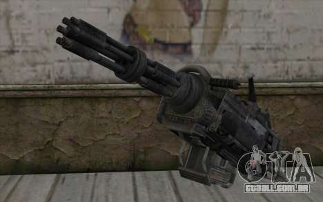 A metralhadora giratória из Fallout para GTA San Andreas