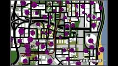 Tags Map Mod v1.2 para GTA San Andreas