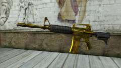 Ouro M4 sem visão para GTA San Andreas