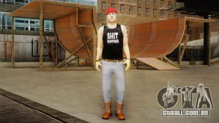 Axl Rose Skin v2 para GTA San Andreas