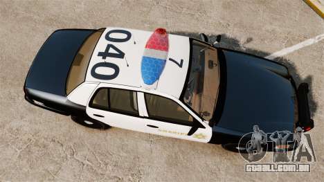 Ford Crown Victoria Sheriff [ELS] Marked para GTA 4
