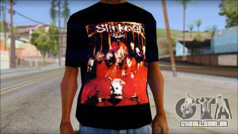 SlipKnoT T-Shirt mod para GTA San Andreas