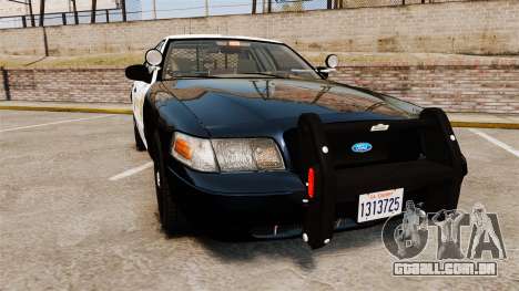 Ford Crown Victoria Sheriff [ELS] Slicktop para GTA 4