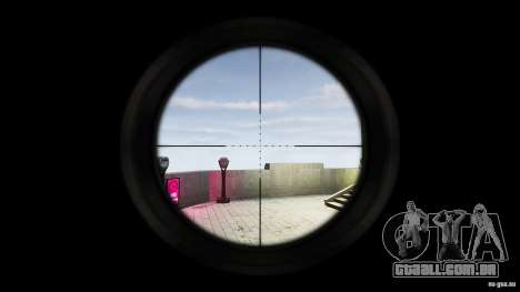 Sniper mod: Realism para GTA San Andreas