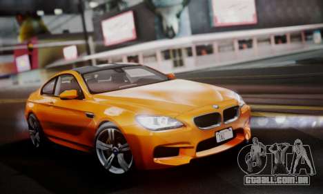 BMW M6 F13 2013 para GTA San Andreas