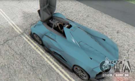 Lamborghini Egoista Concept 2013 para GTA San Andreas