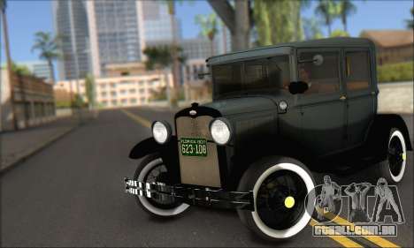 Ford T 1927 para GTA San Andreas