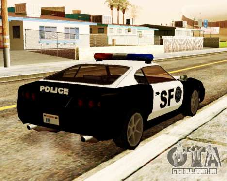 Jester Police SF para GTA San Andreas