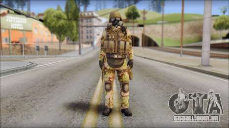 Desert GIGN from Soldier Front 2 para GTA San Andreas