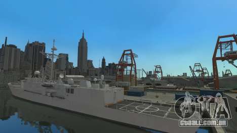 U.S. Navy frigate para GTA 4