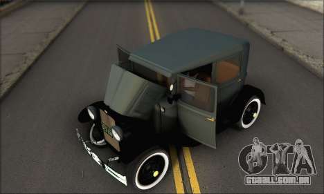 Ford T 1927 para GTA San Andreas