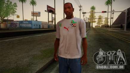 Algerian Football T-Shirt para GTA San Andreas