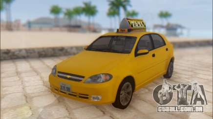 Chevrolet Lacetti Taxi para GTA San Andreas