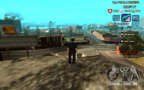 C-HUD by SampHack v.12 para GTA San Andreas