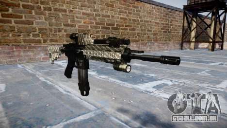 Automatic rifle Colt M4A1 de fibra de carbono para GTA 4