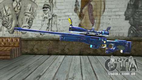 Graffiti Sniper Rifle v2 para GTA San Andreas