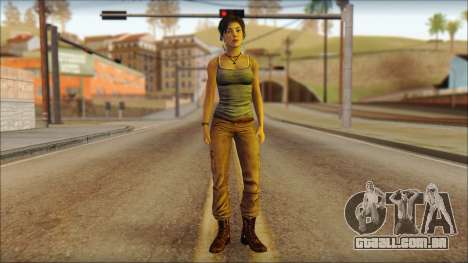 Tomb Raider Skin 11 2013 para GTA San Andreas