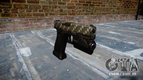 Pistola Glock de 20 de fibra de carbono para GTA 4