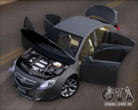 Opel Insignia OPC para GTA San Andreas