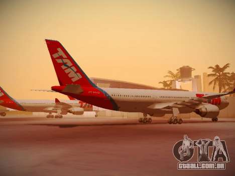 Airbus A330-200 TAM Airlines para GTA San Andreas