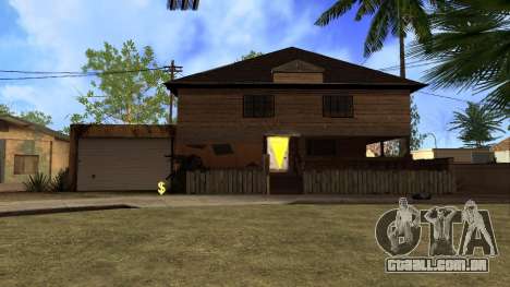 Novas texturas HD casas na grove street v2 para GTA San Andreas