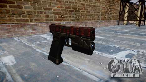 Pistola Glock de 20 a arte da guerra para GTA 4